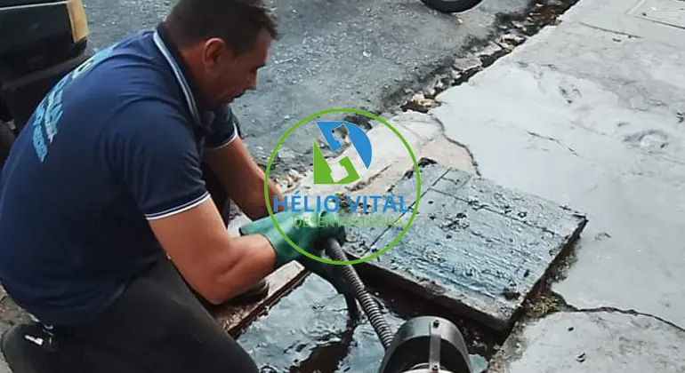 Desentupimento de esgoto em Fortaleza