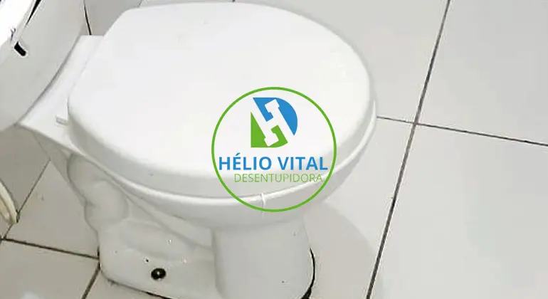 Desentupimento de vaso