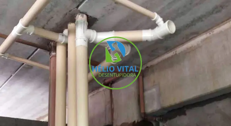 Desentupimento de Coluna Predial